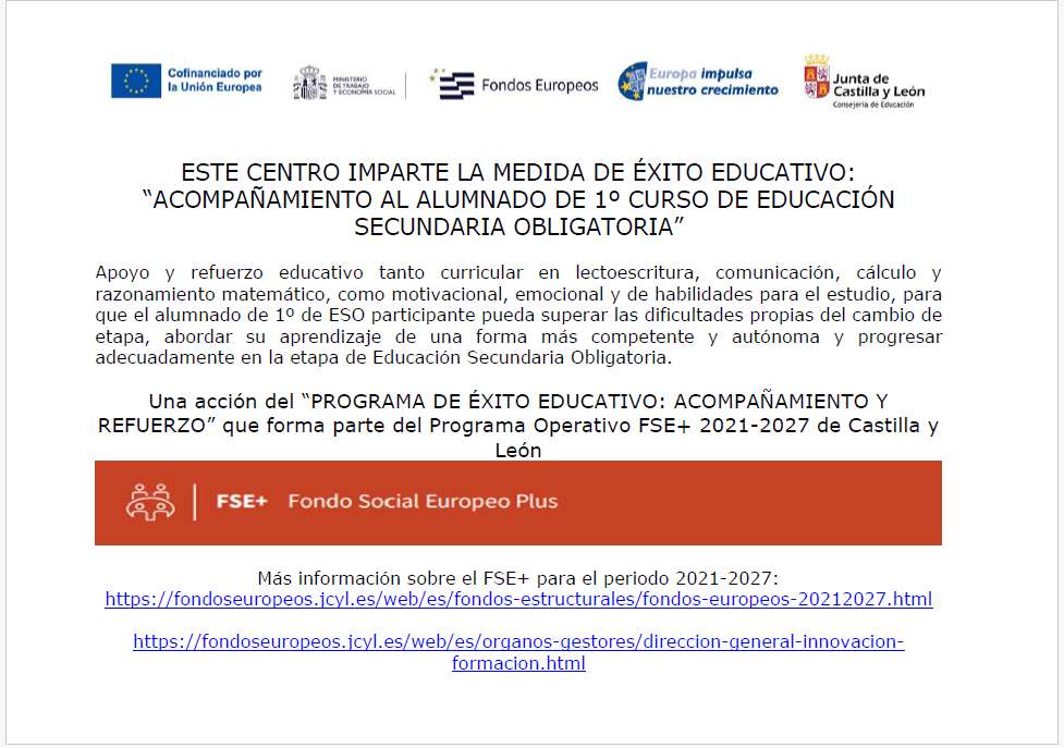 EXITO ED 1º ESO 25-26